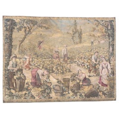 Bobyrug’s Nice Vintage French Jaquar Tapestry