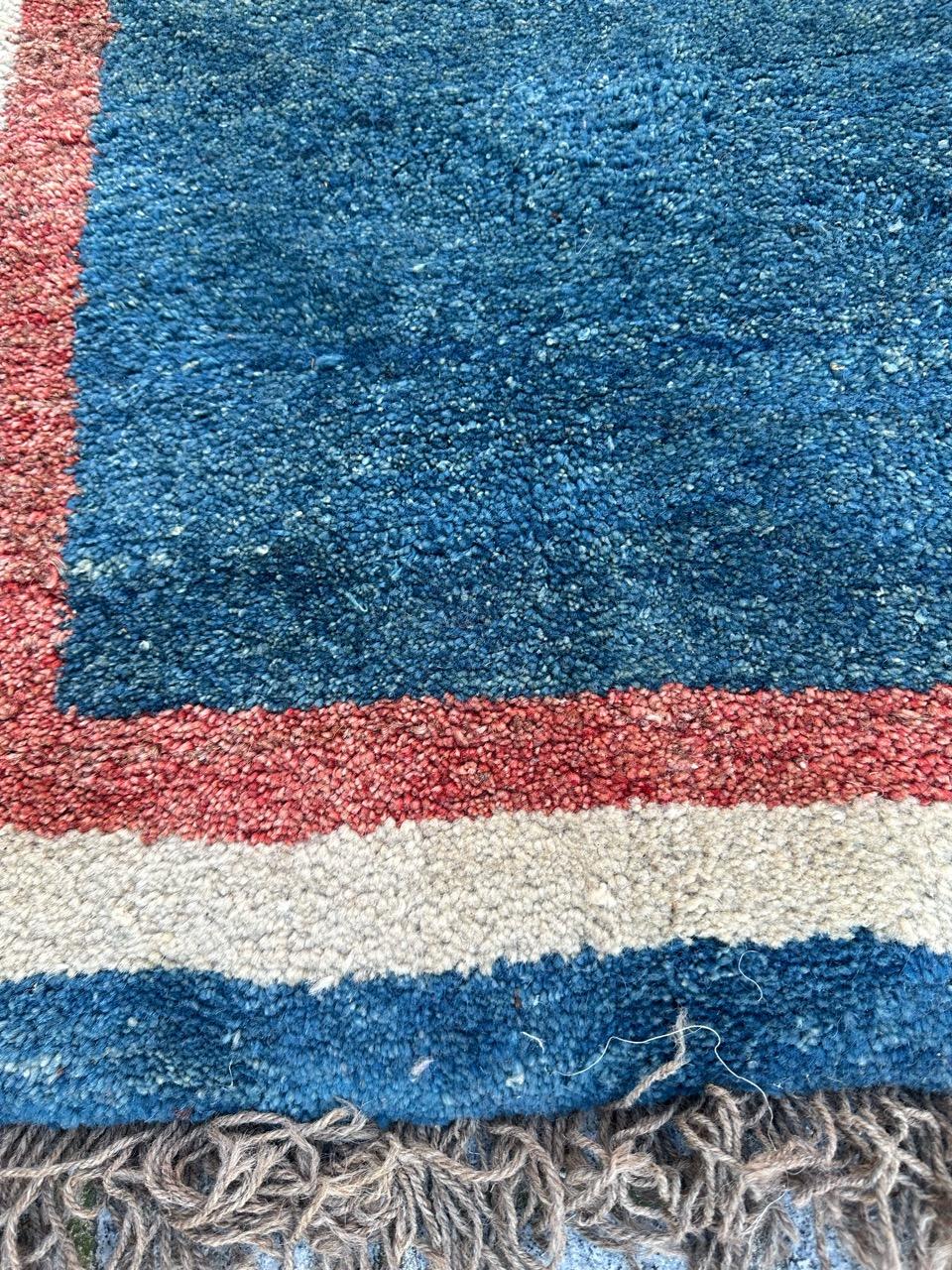Bobyrug’s nice vintage Gabbeh rug  For Sale 7