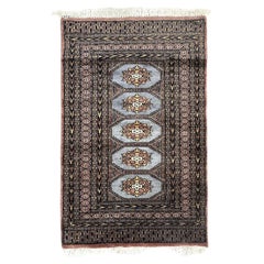 Bobyrugs schöner pakistanischer Vintage-Teppich 