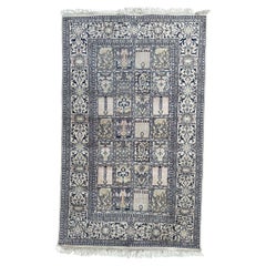 Bobyrug’s nice vintage silk Kashmir rug 