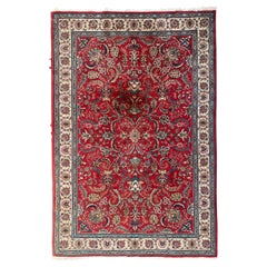 Bobyrug's Nice Vintage Tabriz Rug (tapis vintage de Tabriz)