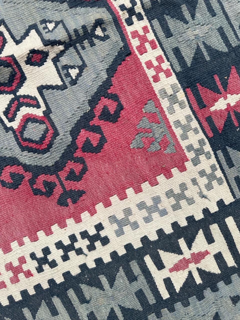 Bobyrug's schöner türkischer anatolischer Kelim im Angebot 11