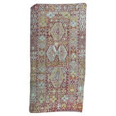 Bobyrug’s Nice vintage Turkish Anatolian Kilim