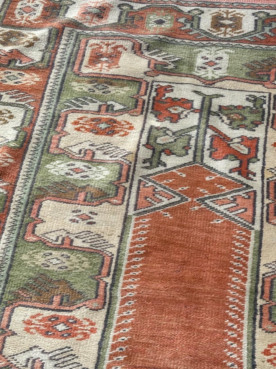 Bobyrug’s nice vintage Turkish Anatolian rug  For Sale 7