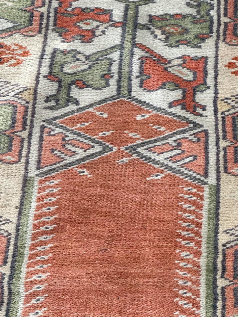 Bobyrug’s nice vintage Turkish Anatolian rug  For Sale 8