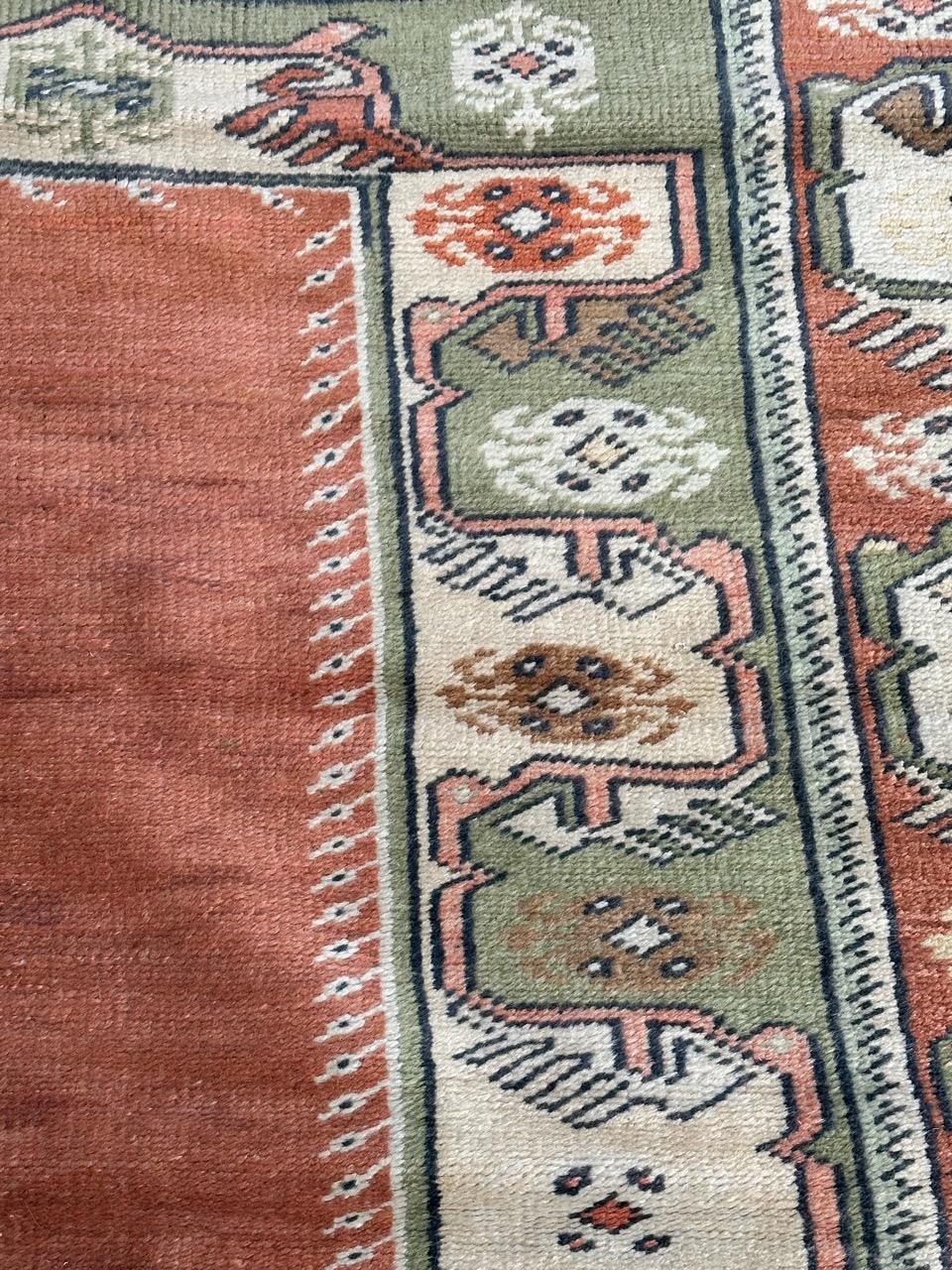 Bobyrug’s nice vintage Turkish Anatolian rug  For Sale 2