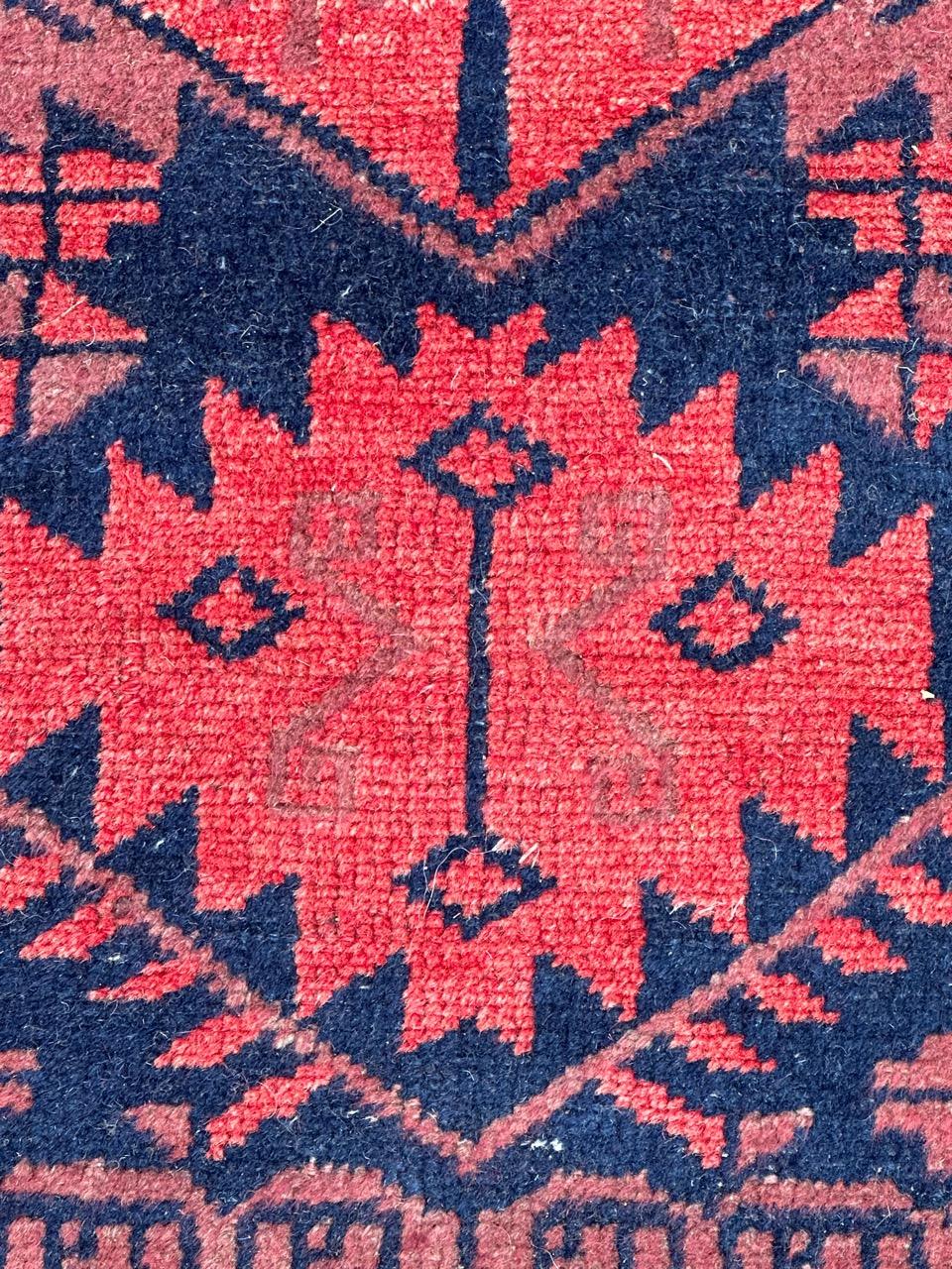 Bobyrug’s nice vintage Turkish rug  For Sale 7