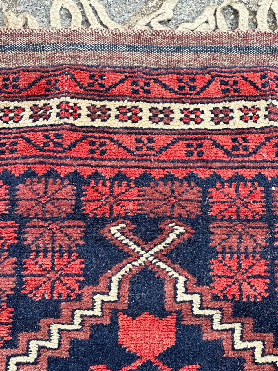 Bobyrug’s nice vintage Turkish rug  For Sale 8