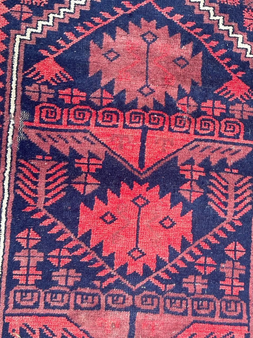 nice vintage Turkish rug In Good Condition For Sale In Saint Ouen, FR