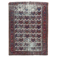 Bobyrug’s pretty Vintage distressed Afshar rug 