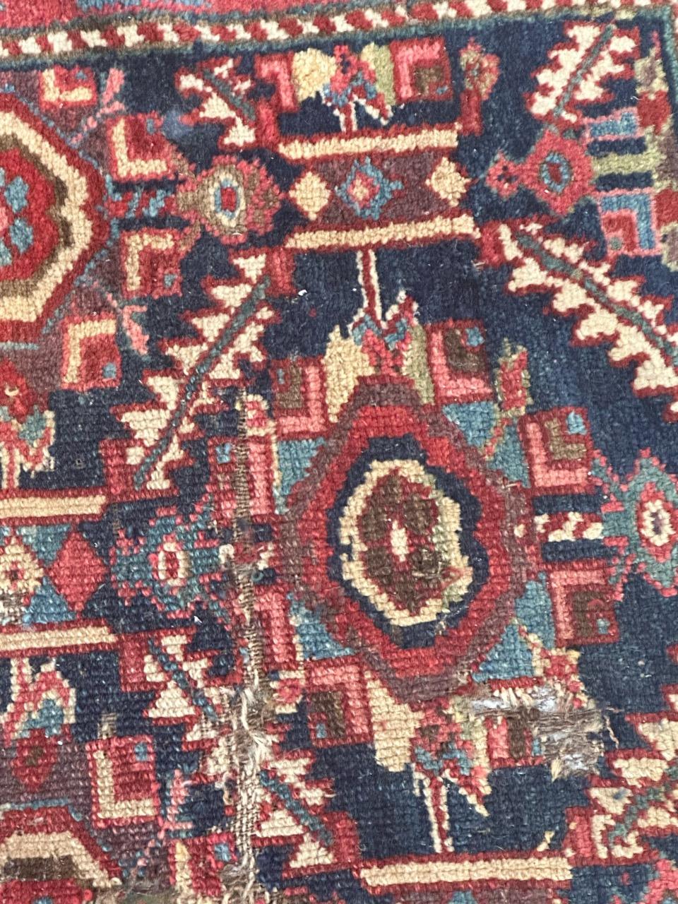 Tribal Le joli fragment de tapis antique de collection du nord-ouest de Bobyrug  en vente