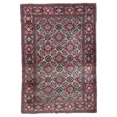 Bobyrug’s pretty antique fine Tehran rug 