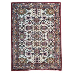 Bobyrug’s pretty antique large Spanish oushak rug