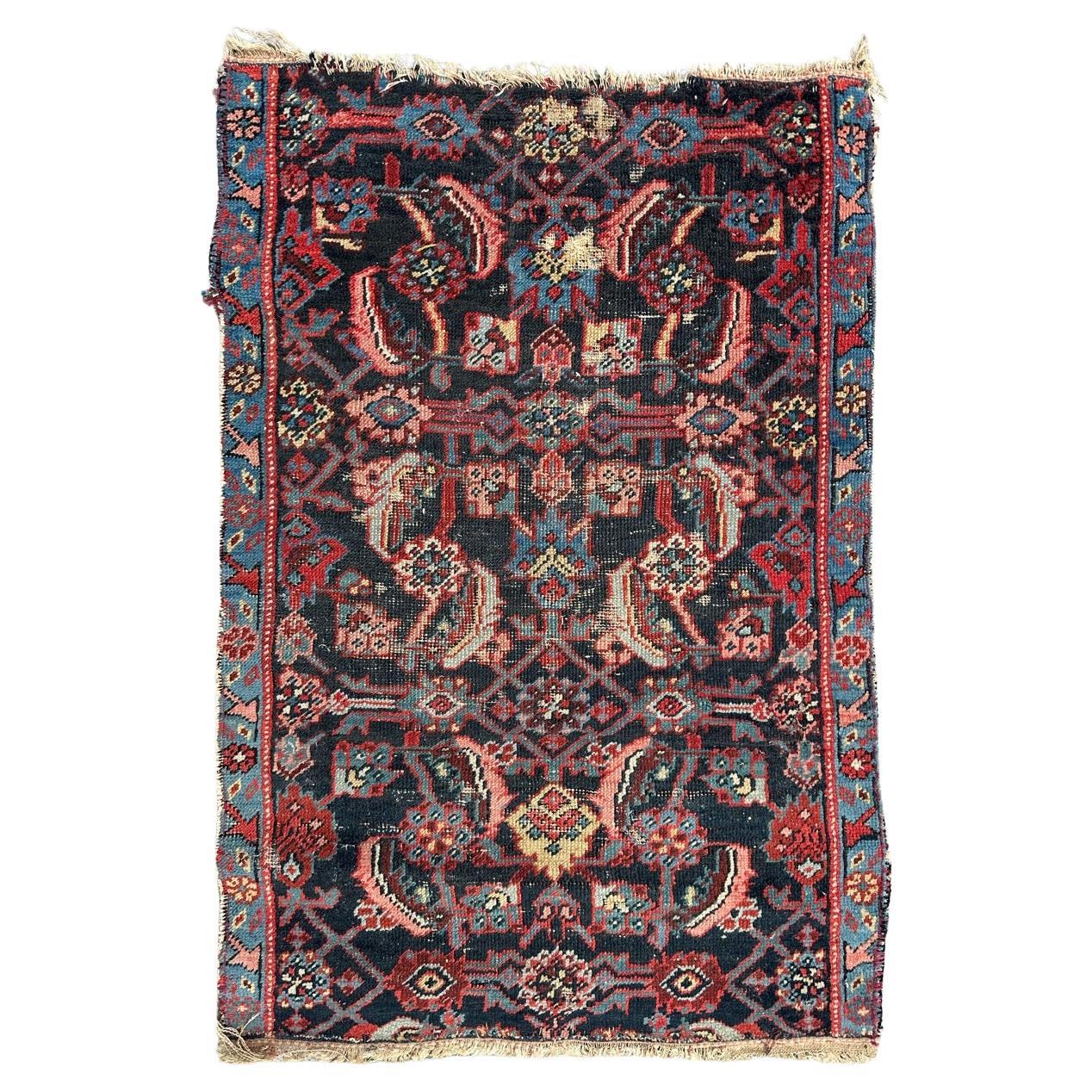 Bobyrug’s pretty antique little malayer fragment rug