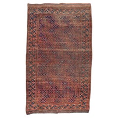 Le joli tapis antique tribal turkmène baloutche de Bobyrug