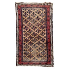 Bobyrugs hübscher antiker turkmenischer Belutschen-Teppich