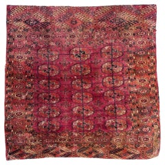 Bobyrug’s pretty distressed antique Tekke Bokhara rug