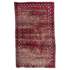 Tapis afghan vintage Baluch vieilli