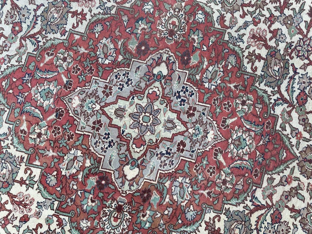 Bobyrug’s Pretty large vintage Turkish Kayseri rug  For Sale 5