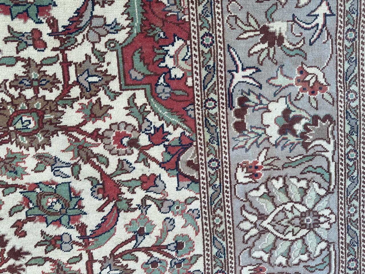Bobyrug’s Pretty large vintage Turkish Kayseri rug  For Sale 8