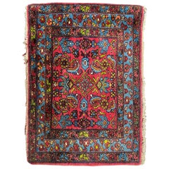 Bobyrug’s Pretty Little Mid Century Fine Mahal Rug