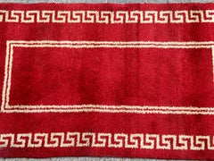 pretty mid century French art deco rug