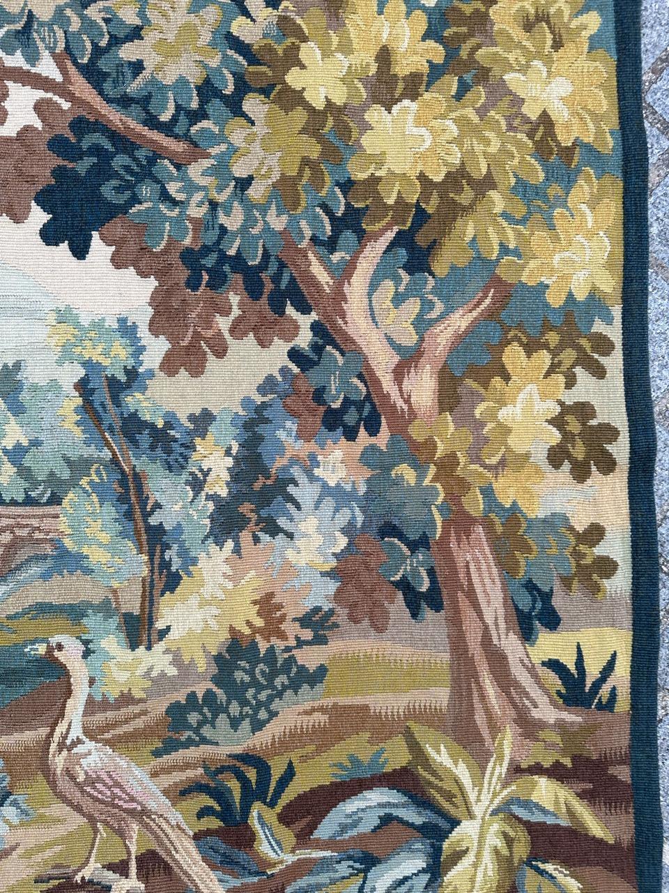 La jolie tapisserie d'Aubusson du milieu du siècle de Bobyrug  en vente 5