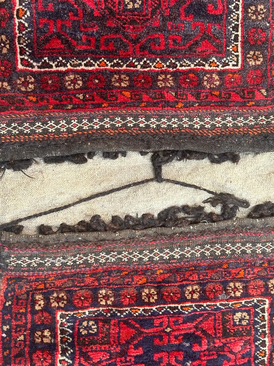 Turkmenisches Wappen aus der Mitte des Jahrhunderts, Pferdebezug, Teppich (Handgeknüpft) im Angebot