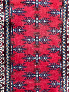 Bobyrug’s pretty mid century Turkmen rug