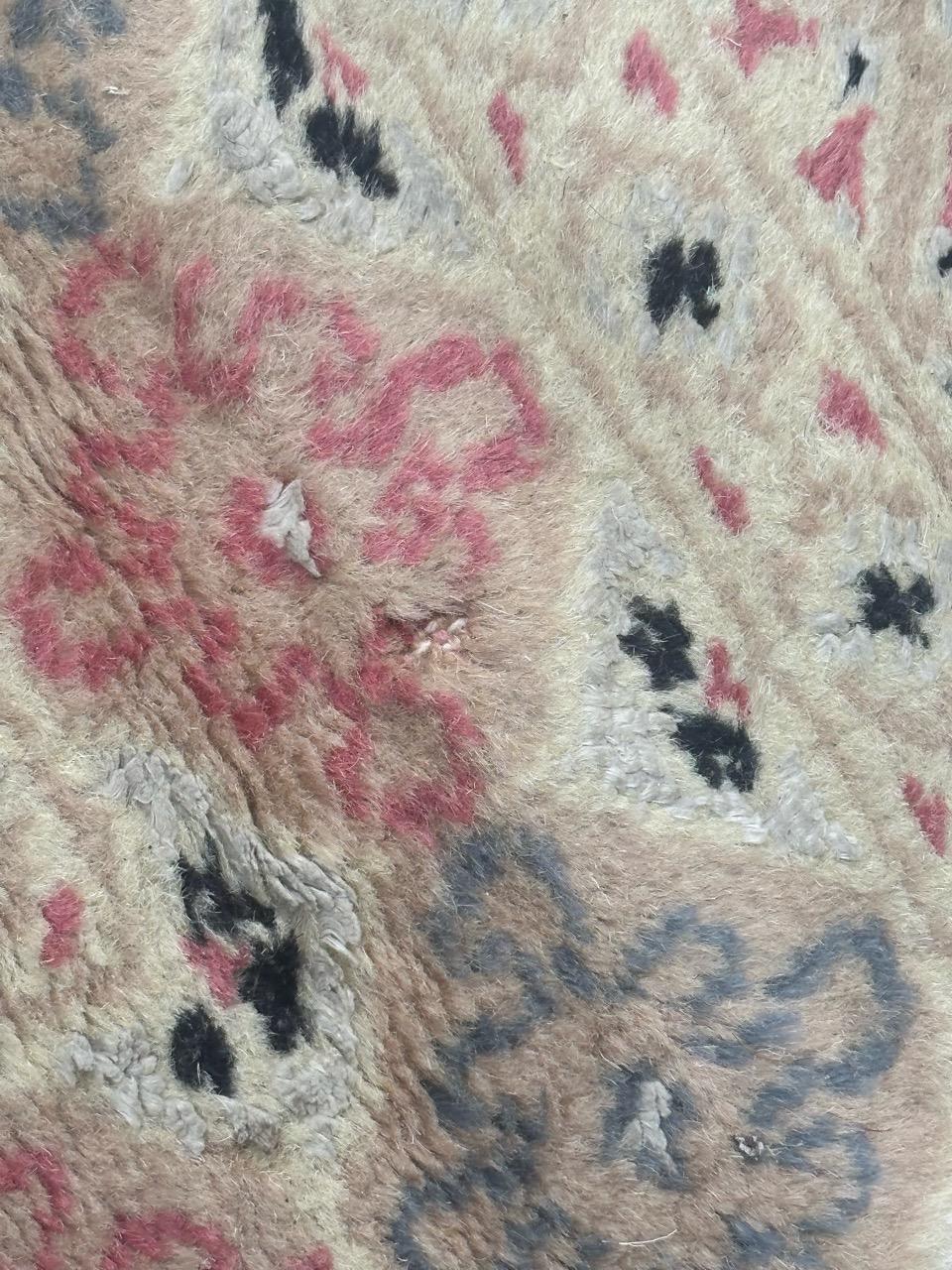  pretty small vintage Pakistani rug For Sale 8