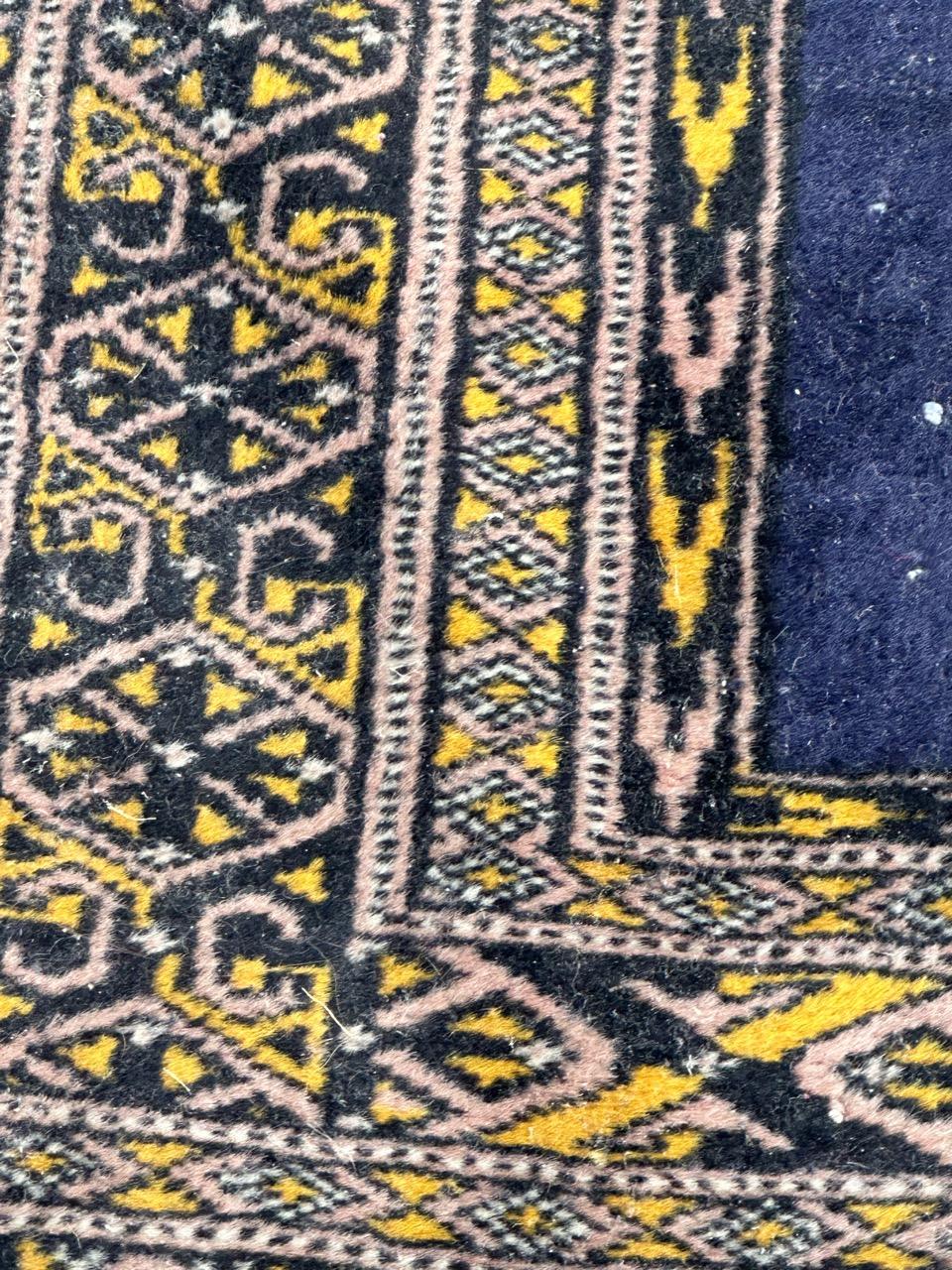 Late 20th Century pretty small vintage Pakistani rug