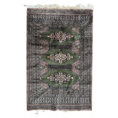 Bobyrugs hübscher kleiner pakistanischer Vintage-Teppich