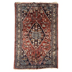 pretty small vintage Pakistani rug