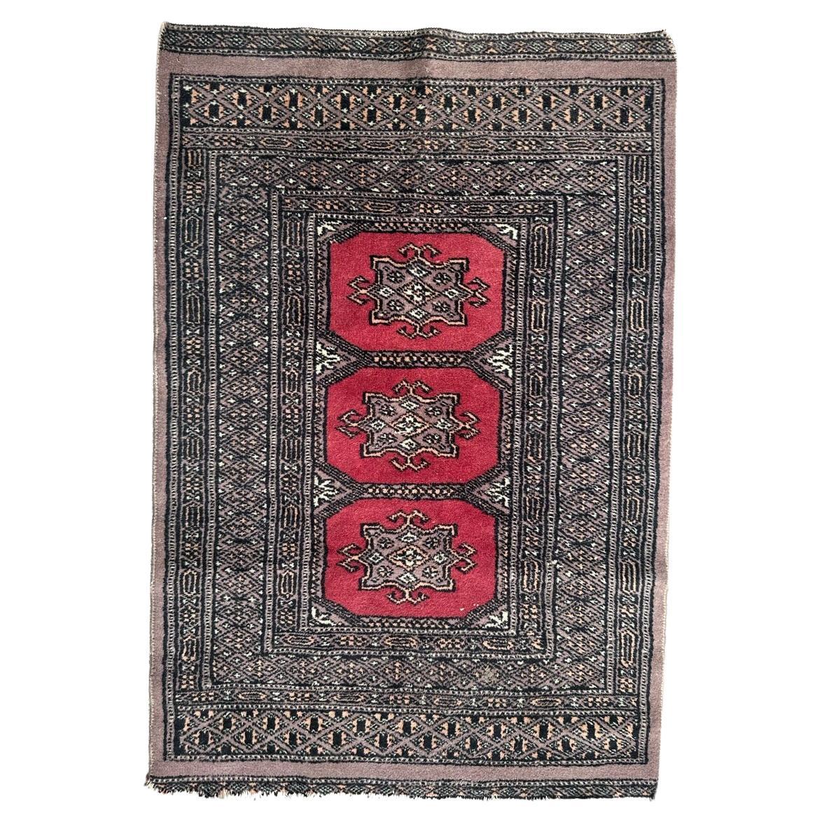 Petit tapis pakistanais vintage