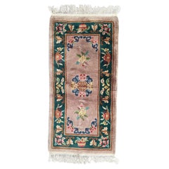 Bobyrugs hübscher Vintage-Chinesenteppich im Art-déco-Stil