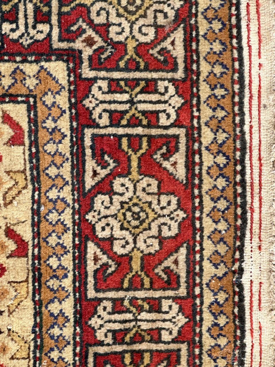 Bobyrugs hübscher Vintage-Teppich aus Aserbaidschan im Angebot 5