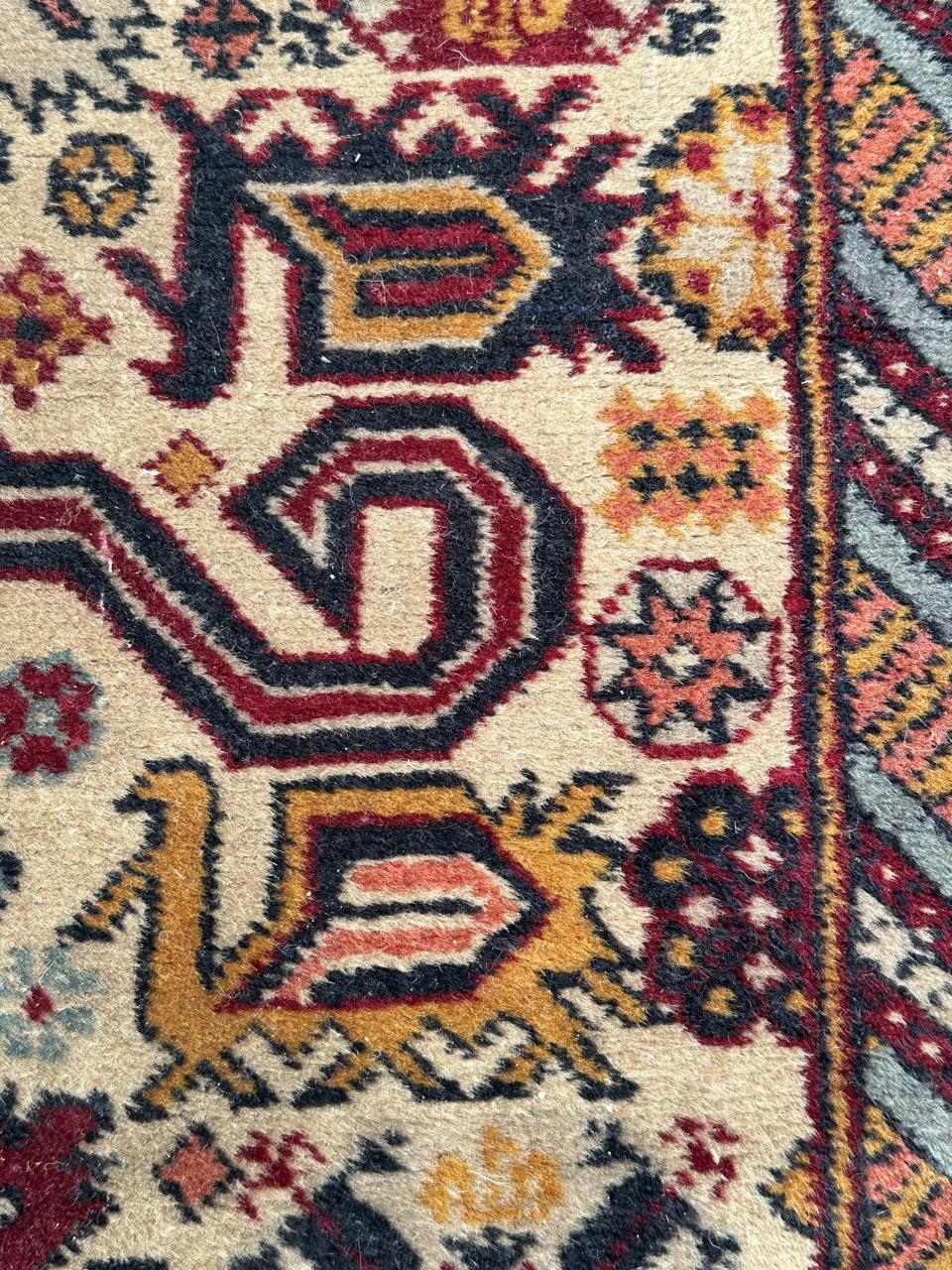 Bobyrugs hübscher Vintage-Teppich aus Aserbaidschan im Angebot 8