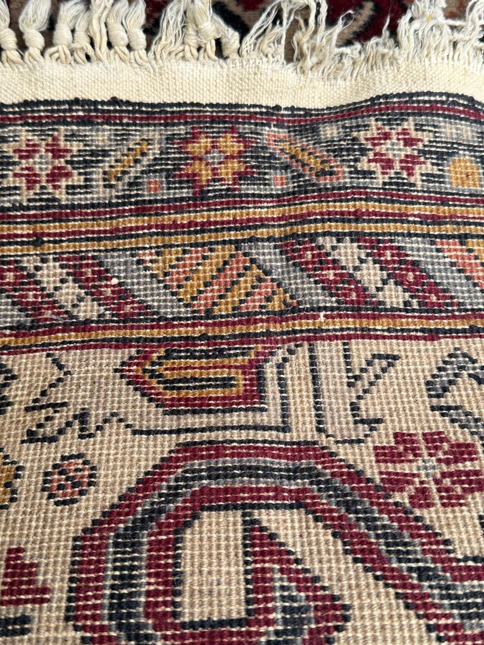 Bobyrugs hübscher Vintage-Teppich aus Aserbaidschan im Angebot 10