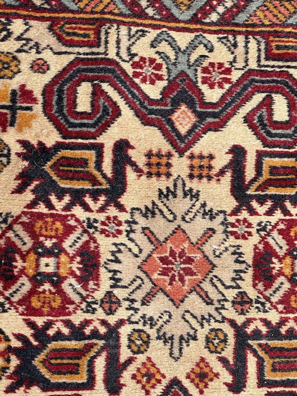 Kazak Bobyrug’s Pretty Vintage Azerbaïdjan Rug For Sale