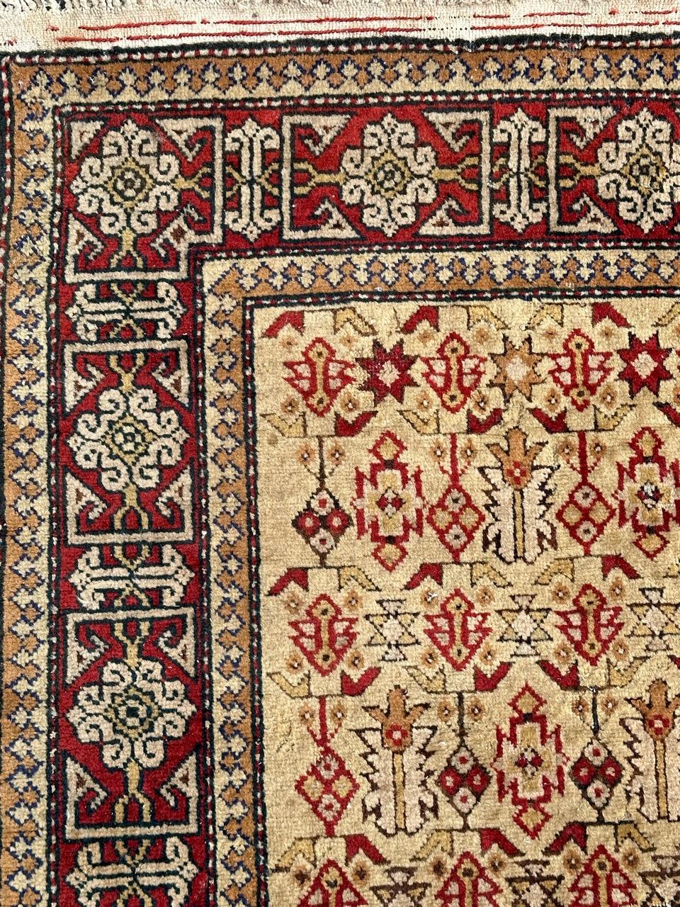 Bobyrugs hübscher Vintage-Teppich aus Aserbaidschan (Kasachisch) im Angebot