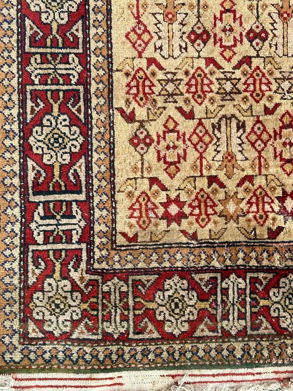 Bobyrugs hübscher Vintage-Teppich aus Aserbaidschan im Zustand „Gut“ im Angebot in Saint Ouen, FR