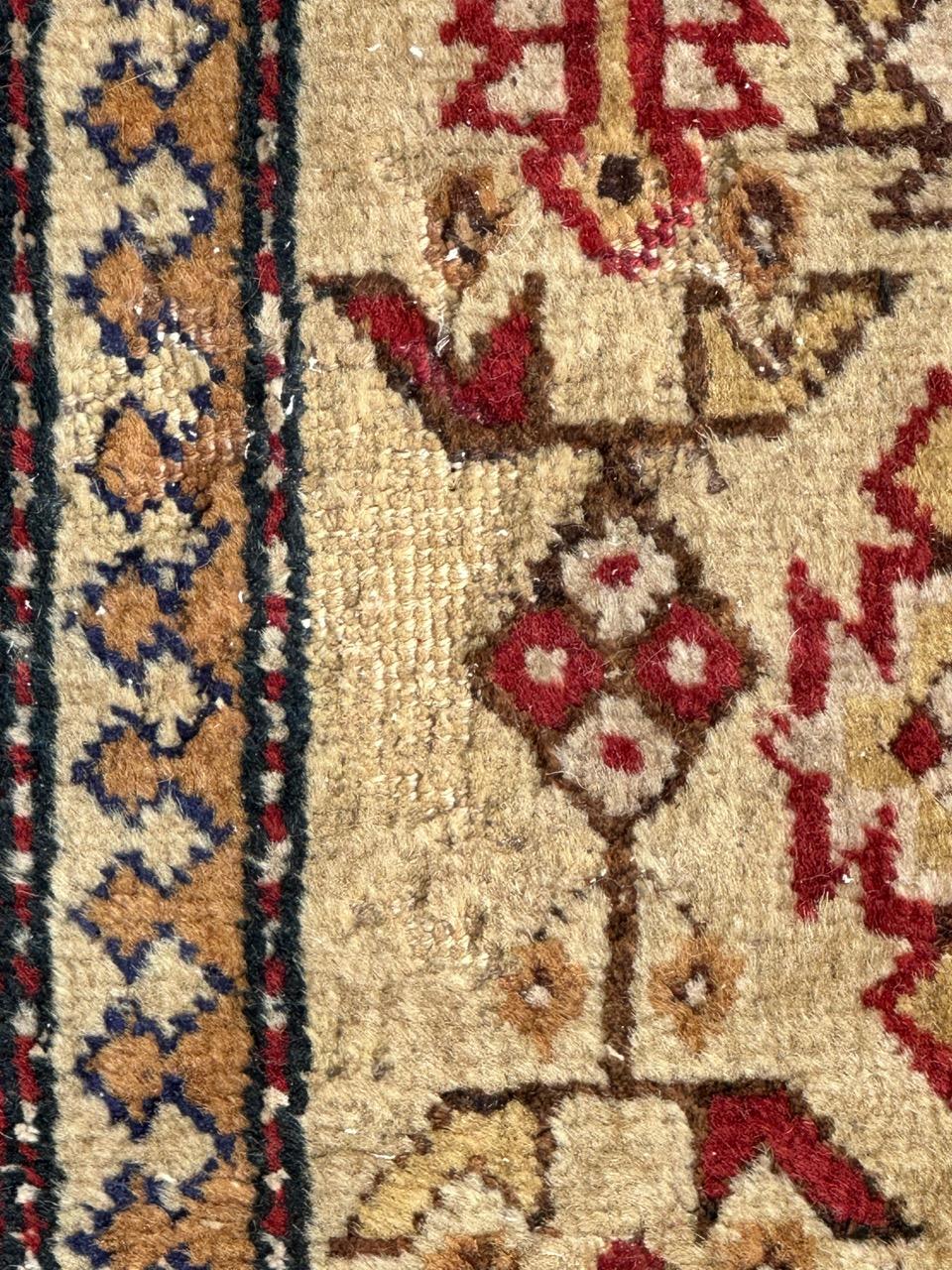 Bobyrugs hübscher Vintage-Teppich aus Aserbaidschan (Wolle) im Angebot