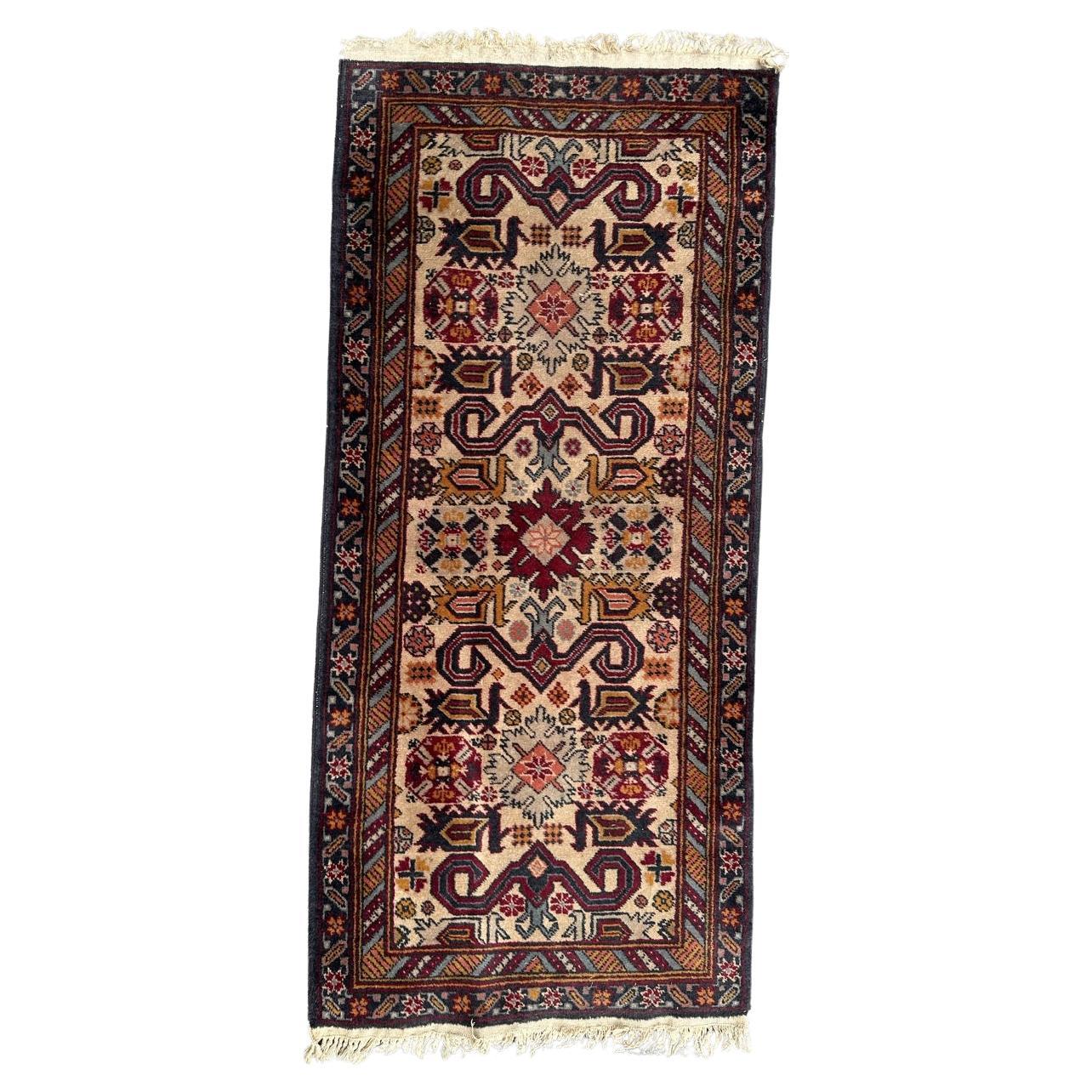 Bobyrug’s Pretty Vintage Azerbaïdjan Rug For Sale