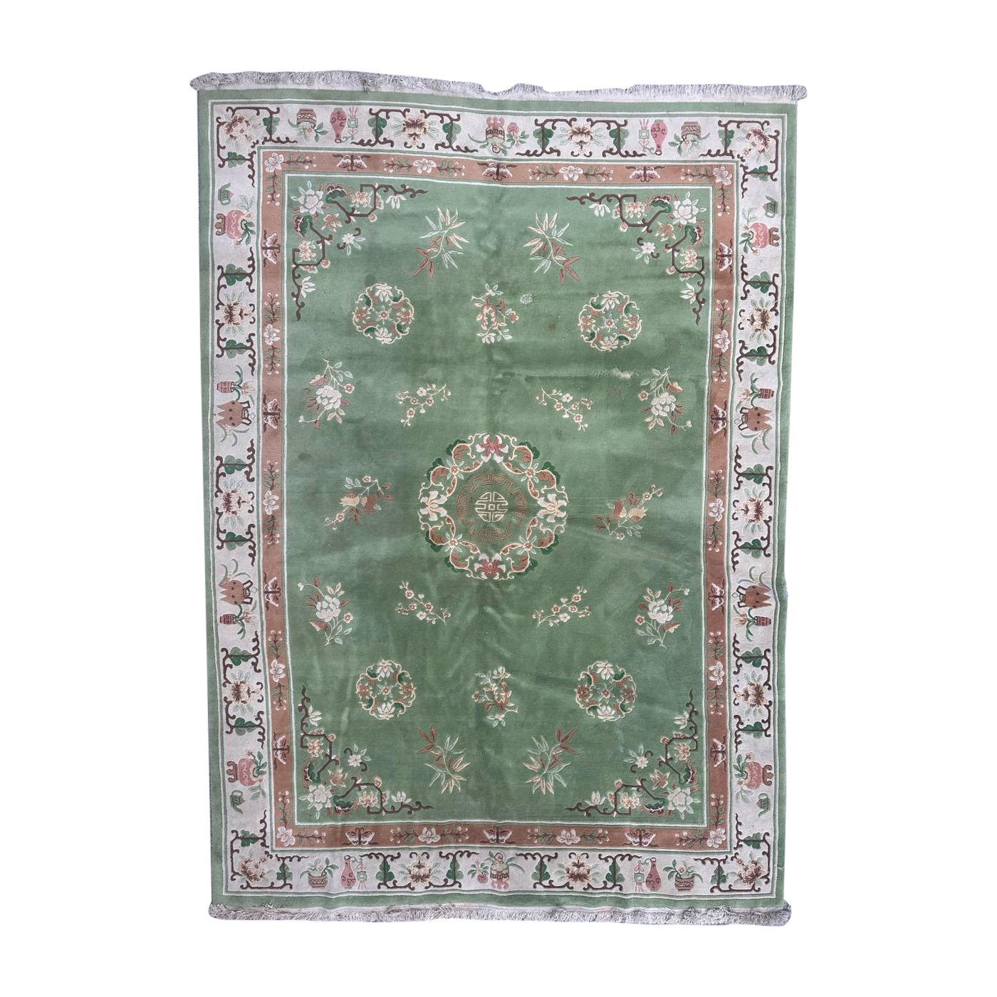 Le joli tapis chinois vintage de Bobyrug