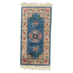 La bonita alfombra china vintage de Bobyrug 