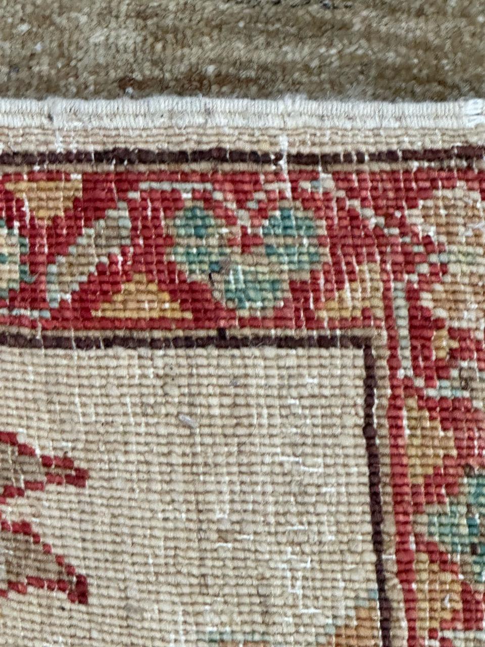 Bobyrug’s pretty vintage Chobi afghan rug For Sale 2