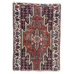 bonita alfombra mazlaghan vintage envejecida