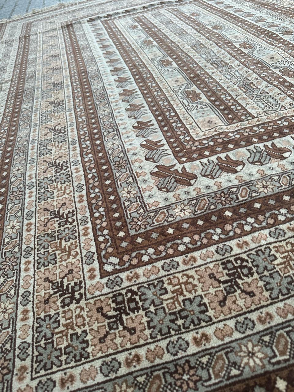 Bobyrugs hübscher feiner tunesischer Vintage-Teppich  im Angebot 4