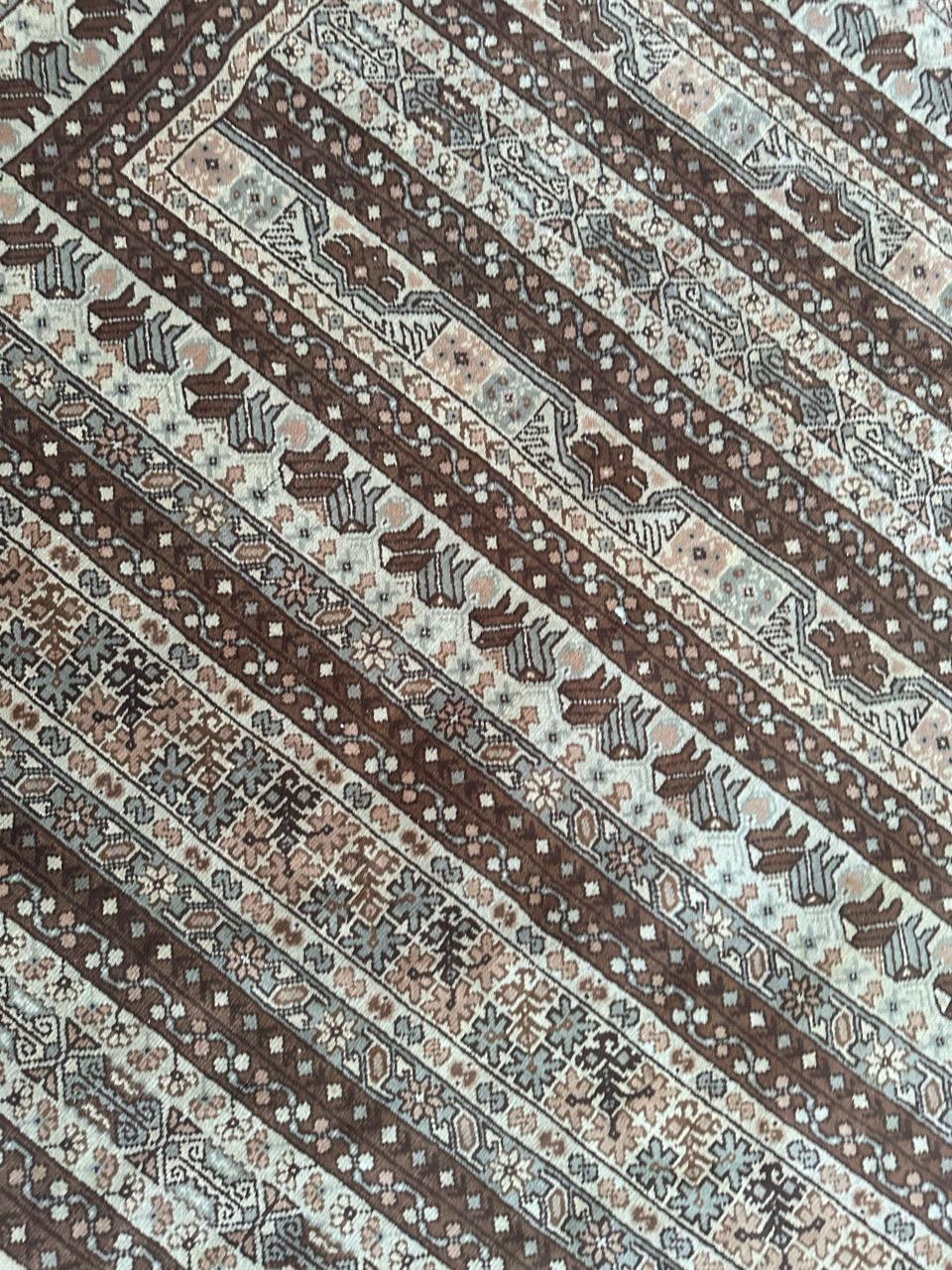 Bobyrug’s pretty vintage fine Tunisian rug  For Sale 8