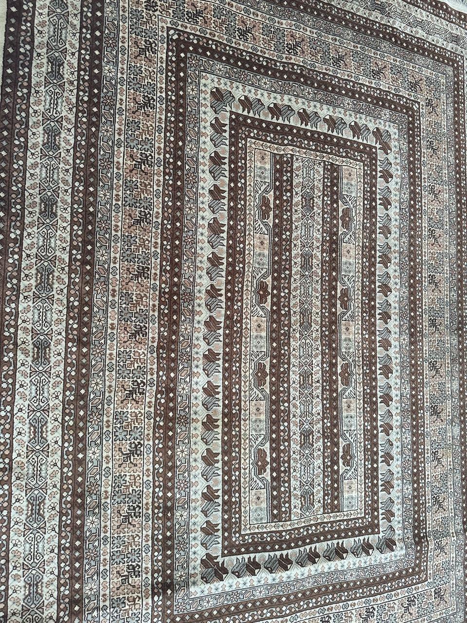 Bobyrugs hübscher feiner tunesischer Vintage-Teppich  im Angebot 8